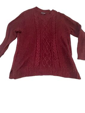 Shimmer & Style: Lane Bryant Cable Knit Sweater
